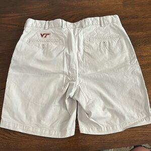 Peter Millar Virginia Tech khaki shorts